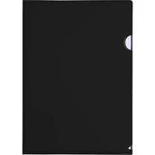 Ofertówki - Obwoluta A4 PP "L" grubość 0.14mm (12sz) czarna BT615-V TETIS - miniaturka - grafika 1