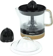Sokowirówki - Sokowirówka Jocca Elektryczna sokowirówka do cytrusów 0.7l czarna/z drewnianymi detalami - miniaturka - grafika 1