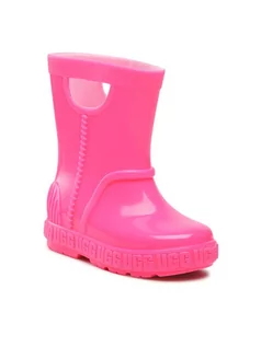Buty dla dziewczynek - Ugg Kalosze T Drizlita 1130361T Różowy - grafika 1
