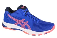 Buty sportowe damskie - ASICS Damskie buty do siatkówki Netburner Ballistic Ff Mt 2, Lapis Lazuli niebieski palący koral - 39.5 EU - miniaturka - grafika 1