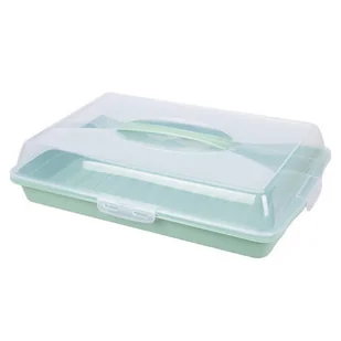 Przenośne pudełko na ciasto, 44 x 31 x 10 cm - Pojemniki kuchenne - miniaturka - grafika 1