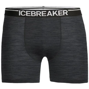 Męskie bokserki Icebreaker Mens Anatomica Boxers Rozmiar: L / Kolor: szary - Majtki męskie - miniaturka - grafika 1