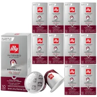 Kawa w kapsułkach i saszetkach - ZESTAW KAPSUŁKI NESPRESSO ILLY INTENSO 100% ARABICA 100 SZTUK DO EKSPRESU - miniaturka - grafika 1