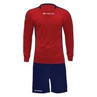 Zestawy damskiej odzieży sportowej - Givova KITC64, Unisex Dorosły, Czerwony-Niebieski, S - miniaturka - grafika 1
