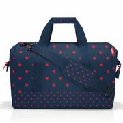 Walizki - reisenthel Allrounder L Weekender Travel Bag 48 cm mixed dots red - miniaturka - grafika 1