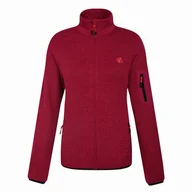 Bluzy sportowe damskie - Bluza damska Dare 2b W Torrek Fleece Rozmiar: XS / Kolor: czerwnoy/różowy - miniaturka - grafika 1