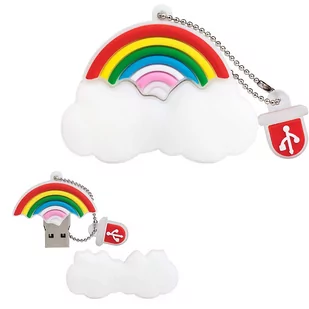 Pendrive Tęcza Chmura Prezent Flash Usb 16Gb - Pendrive - miniaturka - grafika 1