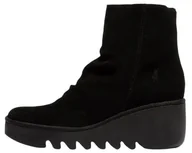 Botki damskie - Fly London Damskie botki BAAN538FLY, czarne, 40 EU, Czarny, 40 EU - miniaturka - grafika 1