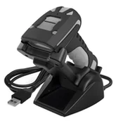 Czytniki kodów kreskowych - Skaner przemysłowy QR WIFI Bluetooth ze stacją dokującą i podstawką HD9100B - miniaturka - grafika 1