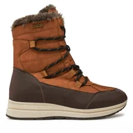 Śniegowce damskie - Śniegowce Big Star Shoes OO274A122 Brązowy - miniaturka - grafika 1