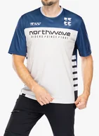 Koszulki rowerowe - Koszulka rowerowa Northwave Edge 2 Jersey Short Sleeve - deep blue/light grey - miniaturka - grafika 1