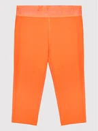Spodnie i spodenki dla dziewczynek - Guess Szorty rowerowe J2GB10 MC049 Pomarańczowy Slim Fit - miniaturka - grafika 1