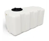 Beczki - Zbiornik plastikowy 200 l SG biały wym. 100 x 48 x 51 cm (gwint dolny 3/4 cala) - miniaturka - grafika 1