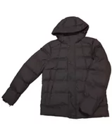 Kurtki męskie - Geox Męska kurtka Sandford, czarna/szara Pinstripe, 50 - miniaturka - grafika 1