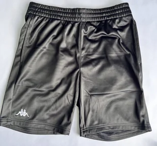 Kappa Spodenki męskie Kappa czarne 310093 19-4006 S - Spodnie sportowe męskie - miniaturka - grafika 1