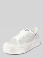 Sandały damskie - Sneakersy typu chunky z obszyciem kamieniami stras model ‘MADISON GLAM’ - miniaturka - grafika 1