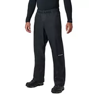 Spodenki męskie - Columbia Męskie spodnie przeciwdeszczowe Big & Tall Rebel Roamer Czarny 2X x 30" Inseam - miniaturka - grafika 1