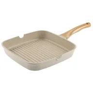 Patelnie - PATELNIA ALUMINIOWA GRILLOWA FLORINA OSLO POWŁOKA NIEPRZYWIERAJĄCA 28x28cm - miniaturka - grafika 1