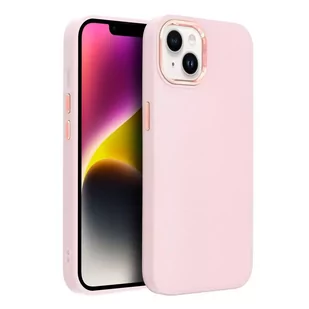 Etui futerał FRAME do Apple iPhone 15 pudrowy róż - Etui i futerały do telefonów - miniaturka - grafika 3