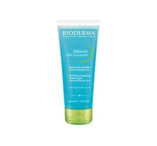 Bioderma Sebium Moussant - Żel do mycia twarzy 100ml - Żele do mycia twarzy - miniaturka - grafika 1