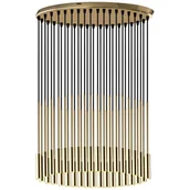 Lampy sufitowe - Amplex Lampa wisząca Lara 0662 dekoracyjna oprawa w kolorze złotym 0662 - miniaturka - grafika 1