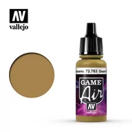 Akcesoria i części modelarskie - Vallejo Game Air 72.763 Desert Yellow - miniaturka - grafika 1