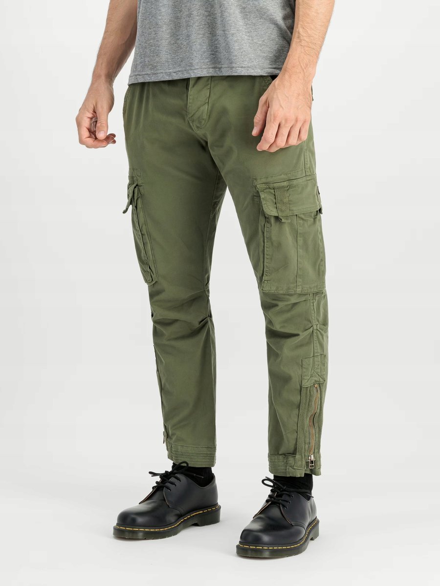 Alpha Industries Spodnie Task Force 106203 vintage green Rozm. 33