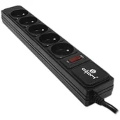 Listwy zasilające - DPM 5 gniazd z uziemieniem 3m - miniaturka - grafika 1