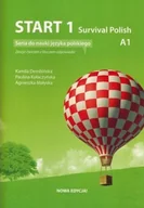 Książki obcojęzyczne do nauki języków - Start 1. Survival Polish. Ćwiczenia do nauki języka polskiego na poziomie A1 z kluczem. Wydanie 2023 - miniaturka - grafika 1