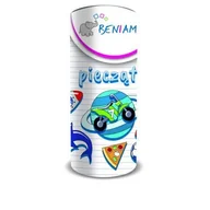 Zabawki kreatywne - Beniamin Pieczątki drewniane dla chłopców 12el. - miniaturka - grafika 1
