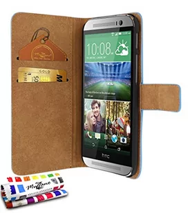 HTC Oryginalny muzzano Premium dla M8, niebieski - Etui i futerały do telefonów - miniaturka - grafika 1