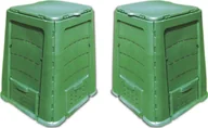 Kompostowniki - Ekobat Kompostownik Termo 600 l zielony - miniaturka - grafika 1