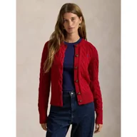 Swetry damskie - POLO RALPH LAUREN Wełniany kardigan Slim Fit z dodatkiem kaszmiru - miniaturka - grafika 1