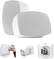 Głośniki i kolumny - Power Dynamics Zestaw kolumn instalacyjnych BHW40WH IPX5 4" 60W 100V 8Ohm białe one size - miniaturka - grafika 1