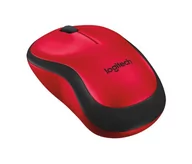 Myszki - Logitech M220 Silent czerwona (910-004880) - miniaturka - grafika 1