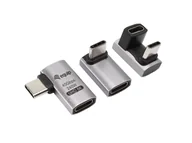 Adaptery i przejściówki - Equip 133478 zmieniacz płci / kabli USB C Czarny, Szary - miniaturka - grafika 1