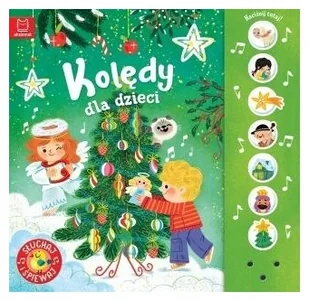 Kolędy dla dzieci. Słuchaj i śpiewaj! - Anna Podgórska - książka - Książki edukacyjne - miniaturka - grafika 1