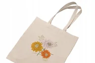 Torebki damskie - Torba Kwiaty Na Ramię Modny Wzór - miniaturka - grafika 1