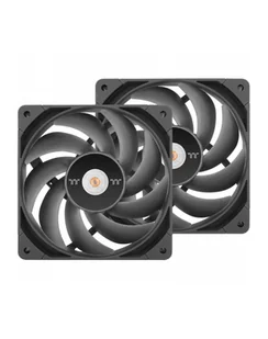 Thermaltake TOUGHFAN 14 Pro High Static Pressure PC Cooling Fan 140x140x25, case fan (Kolor: CZARNY, 2 fans pack) - Chłodzenie procesora - miniaturka - grafika 1