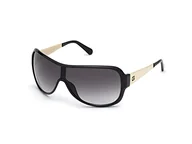 Okulary przeciwsłoneczne - Guess Męskie okulary przeciwsłoneczne 0, Shiny Black, 61 - miniaturka - grafika 1