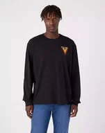 Bluzy męskie - Męski longsleeve Wrangler CHEST LOGO TEE XXL - miniaturka - grafika 1