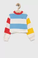 Bluzy dla dziewczynek - Tommy Hilfiger bluza dziecięca wzorzysta - miniaturka - grafika 1