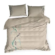 Pościel - Euro Firany Pościel 160 x 200 Haftowana Haft1/St/ Beż 1224624 - miniaturka - grafika 1