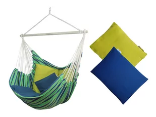 Fotel Hamakowy Z Poduszkami Hp, Zielony Bench De Luxe + Hp-113 + Hp- 303 - Hamaki - miniaturka - grafika 1