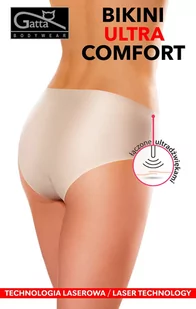 FIGI GATTA BIKINI ULTRA COMFORT (kolor czerwony, rozmiar L) - Majtki damskie - miniaturka - grafika 1