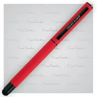 Pióra kulkowe - Pierre Cardin Pióro kulkowe touch pen soft touch PIERRE CARDIN Celebration Czerwone uniwersalny 234625-uniw - miniaturka - grafika 1