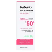 Kremy do twarzy - Babaria, Multi-Protection, Krem do twarzy SPF50 - miniaturka - grafika 1