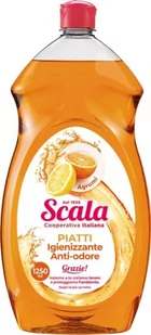 Scala Piatti Agrumi - Płyn do naczyń owoce cytrusowe (1,25 L) - Płyny do naczyń - miniaturka - grafika 1