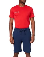 Spodenki męskie - Urban Classics Męskie spodenki dresowe basic, niebieski (ciemnoniebieski)., 3XL - miniaturka - grafika 1