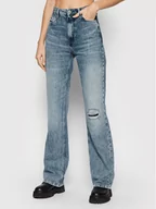 Spodnie damskie - Guess Jeansy W2RA33 D3Y0W Niebieski Regular Fit - miniaturka - grafika 1